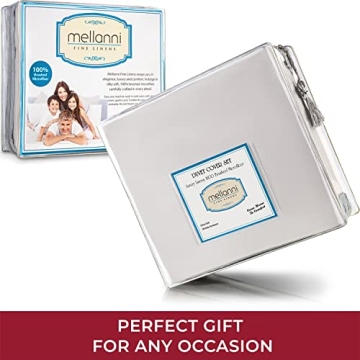 Mellanni Soft Duvet Cover Set | Luxury Bedding for Comfort