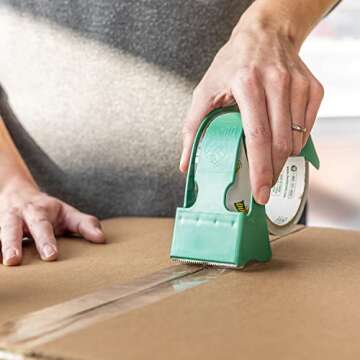 Duck CS60C EZ Start Premium Packaging Tape, 1.88-Inch x 60yds, 3-Inch Core, Clear