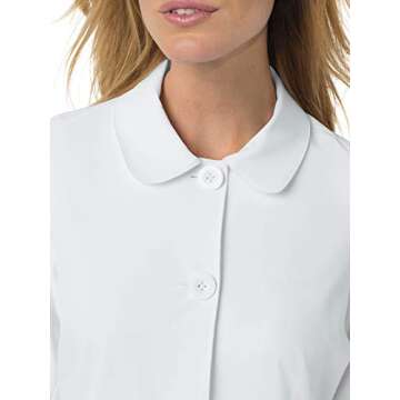 Elegant KOI Women's Amber Lab Coat for Professionals