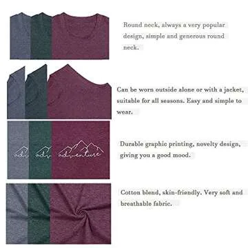 Stylish Women's Camping Mountain Adventure Graphic Tank Top