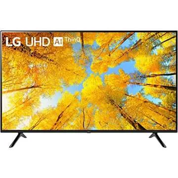 LG 50-Inch Class UQ7570 Series 4K Smart TV, AI-Powered 4K, Cloud Gaming (50UQ7570PUJ, 2022), Black