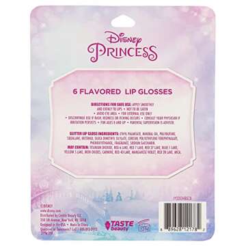 Disney Princess Lip Gloss Set for Young Beauties