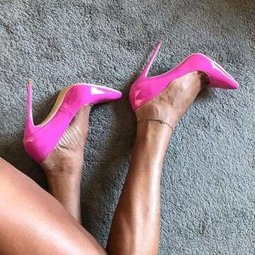 GENSHUO Sexy 4.7 Inch Pointy High Heels for Women