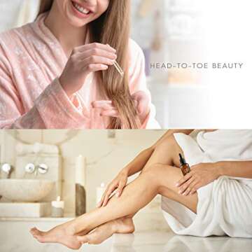 Natural Moisturizing Oil for Skin and Hair Treatment