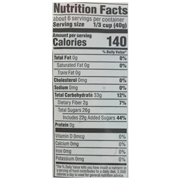 Organic Dried Cranberries - Healthy Sweet Snack 8 Oz