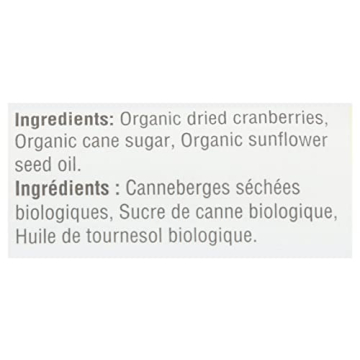 Organic Dried Cranberries - Healthy Sweet Snack 8 Oz