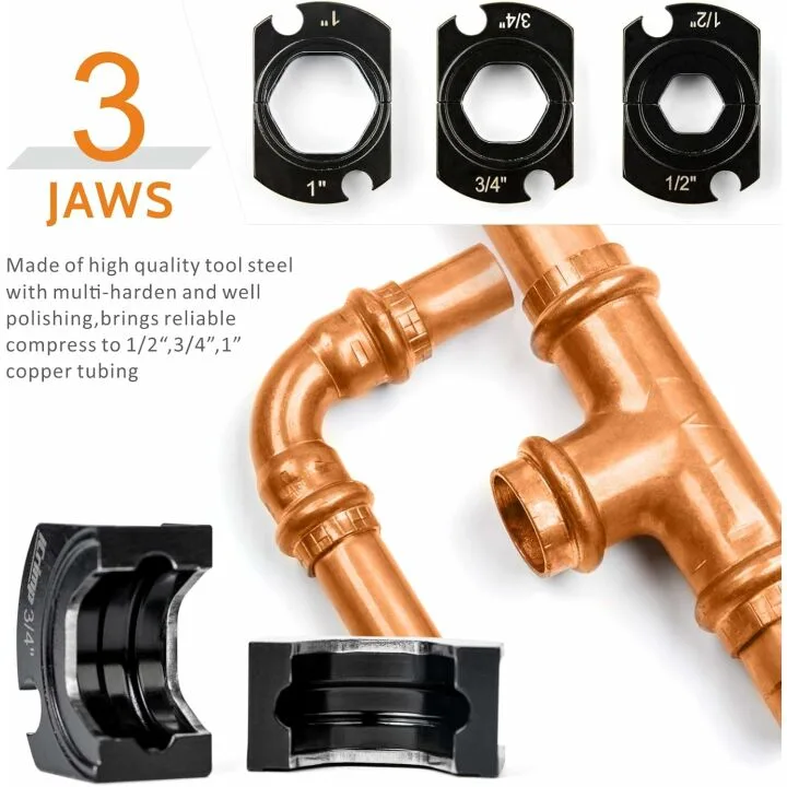 ProPress Copper Tube Crimping Tool 1/2 to 1 Inch