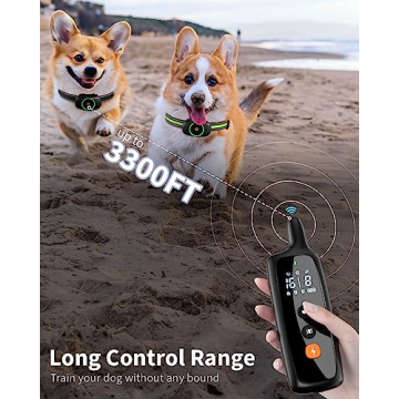 Rechargeable Waterproof E-Collar for Effective Dog Training