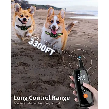 Rechargeable Waterproof E-Collar for Effective Dog Training
