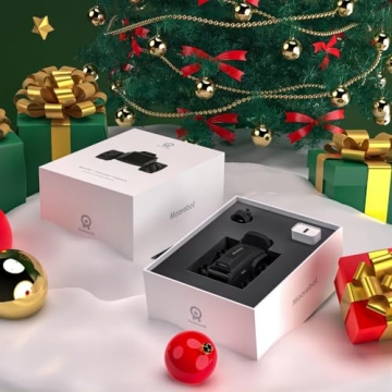 Moorebot Scout Tiny Mobile Camera Robot for Home Monitoring