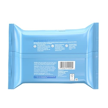 Neutrogena Face Makeup Remover Wipes, 25 ct