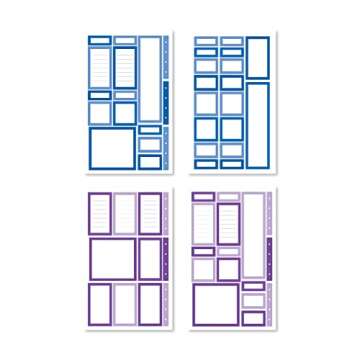 Rongrong Rainbow Planner Stickers Book for Planners, Calendars, Journals and Projects – Premium Quality Hand Drawn Transform Your Planning Into a Colorful Dream - Scrapbook Stickers – 27 Pages