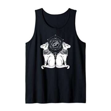 Bastet - Bast - Egyptian Cat Goddess Tank Top
