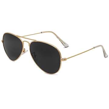 SOJOS Aviator Polarized Sunglasses for Men Women