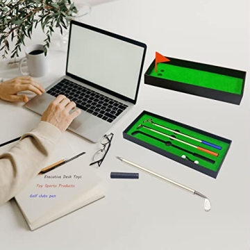 Golf Pen Set & Desktop Mini Golf Game for All