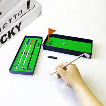 Golf Pen Set & Desktop Mini Golf Game for All