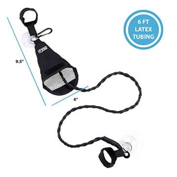 Lewis N. Clark Adjustable Latex Clothesline For Hotel Travel, Camping + Laundry Room, No Safety Pins Needed, Small Enough To Store In Laundry Basket, Backpack, Or Camping Gear