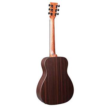 Little Martin LX1RE Acoustic-Electric Guitar with Gig Bag, Sitka Spruce and Rosewood Pattern HPL Construction, Modified 0-14 Fret, Modified Low Oval Neck Shape