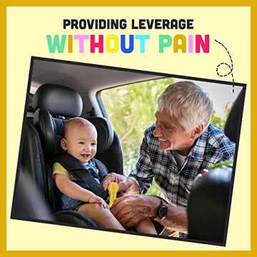 Bucklebee Easy Car Seat Buckle Release Aid for Children Unbuckle Car Seat Release Tool - Car Seat Bu...