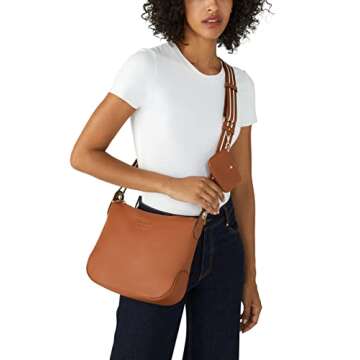 Kate Spade Rosie Leather Shoulder Bag (Warm Beige)