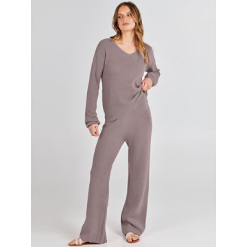 ANRABESS Women’s Sweater Lounge Set for Casual Style