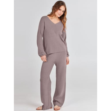 ANRABESS Women’s Sweater Lounge Set for Casual Style
