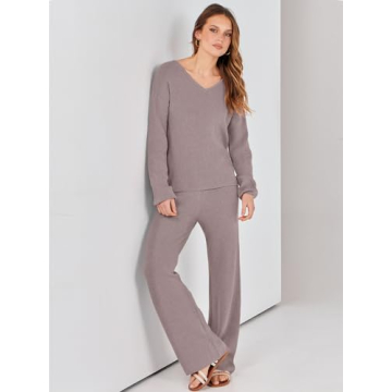ANRABESS Women’s Sweater Lounge Set for Casual Style