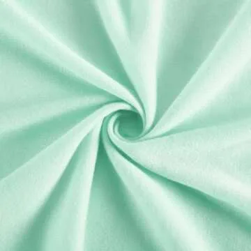 TILLYOU Bassinet Sheets Baby Ultra Soft Fitted for Boys Girls, Fits Oval/Rectangle/Hourglass Mattress，2 Pack Gray and Green