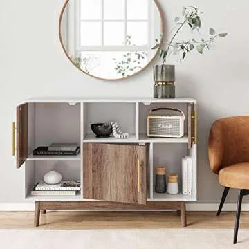 Nathan James Ellipse Storage Cabinet – Multi-Purpose & Stylish