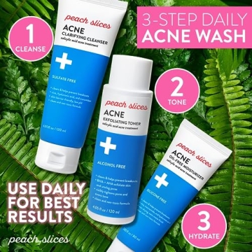 Peach Slices Acne Exfoliating Toner for Clear Skin