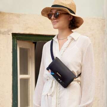 Travelon Anti-Theft Addison Convertible Crossbody Bag