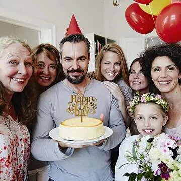 Father's Day Cake Toppers - Best Dad Cake Decorations