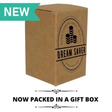 DREAM SAVER Piggy Bank for All Ages and Savings Goals