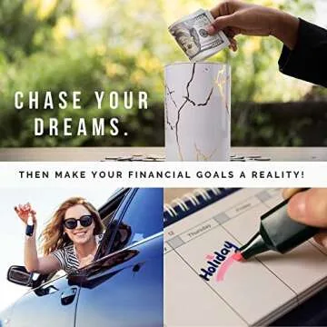 DREAM SAVER Piggy Bank for All Ages and Savings Goals