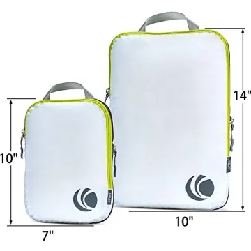Ultralight Compression Packing Cubes for Organized Travel