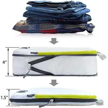 Ultralight Compression Packing Cubes for Organized Travel