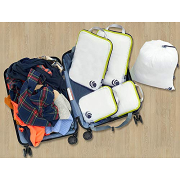 Ultralight Compression Packing Cubes for Organized Travel