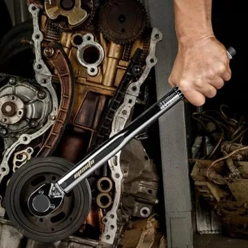 EPAuto 1/2-inch Drive Click Torque Wrench 10-150 ft/lb