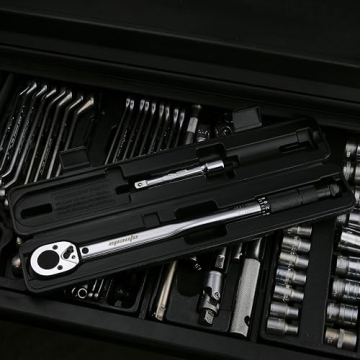 EPAuto 1/2-inch Drive Click Torque Wrench 10-150 ft/lb