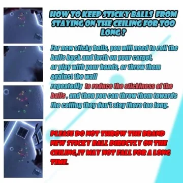 Glow in The Dark Sticky Balls for Endless Fun and Stress Relief