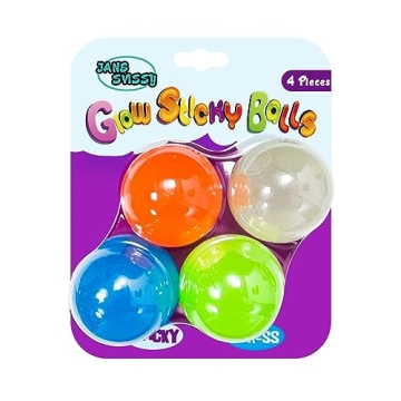 Glow in The Dark Sticky Balls for Endless Fun and Stress Relief