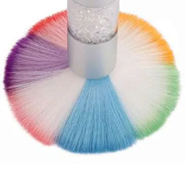 2 Pcs Nail Art Dust Brush Remover Set - Flawless Nail Care