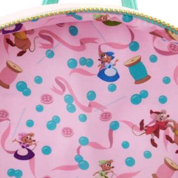 Enchanting Loungefly Cinderella Mini Backpack for Disney Lovers