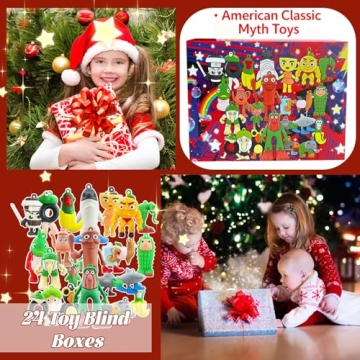 Engaging Advent Calendar 2025 with Fun Silicone Figures