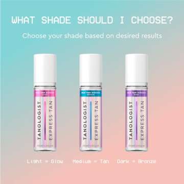 Tanologist Express Self Tan Mousse, Dark - Hydrating Sunless Tanning Foam, Vegan and Cruelty Free - 6.76 Fl Oz