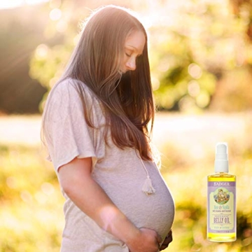 Badger Pregnant Belly Oil with Organic Rose & Vanilla Care