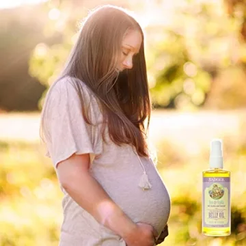 Badger Pregnant Belly Oil with Organic Rose & Vanilla Care
