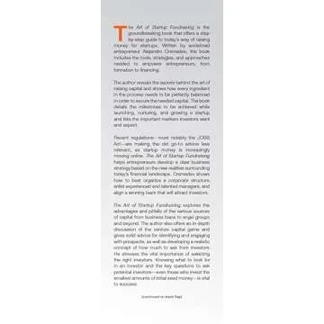 The Art of Startup Fundraising: Pitching Investors, Negotiating the Deal, and Everything Else Entrepreneurs Need to Know