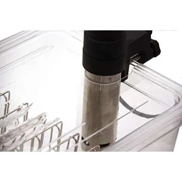 LIPAVI C20L-AP Lid for LIPAVI C20 Sous Vide Container, tailored for the Anova Precision immersion circulator