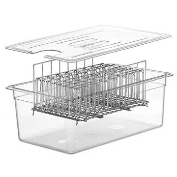 LIPAVI C20L-AP Lid for LIPAVI C20 Sous Vide Container, tailored for the Anova Precision immersion circulator